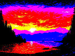 Sunset-over-a-lake