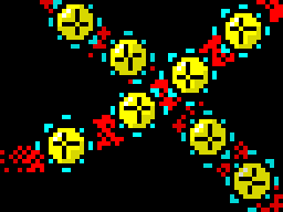 zxgfxtober-29-specscii-Clattering-zxgfxtober-2023-