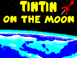 Tinttin on the Moon