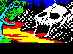 King-s-Quest-IV-location-skull-cave-