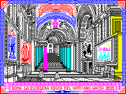 ROMA-LA-ESCALERA-REGIA-DEL-VATICANO-HACIA-1835-Microhobby-s-Pixel-a-Pixel-2-87-