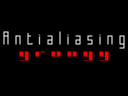 Antialiasing