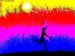 zxgfxtober-03-sunset-zxgfxtober-2023-