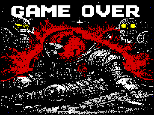 Cyber Wraith (game over)