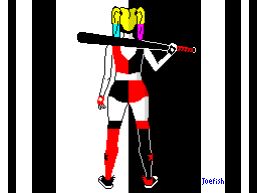Harley Quinn [zxgfxtober 2026: 01-Baseball Bat]